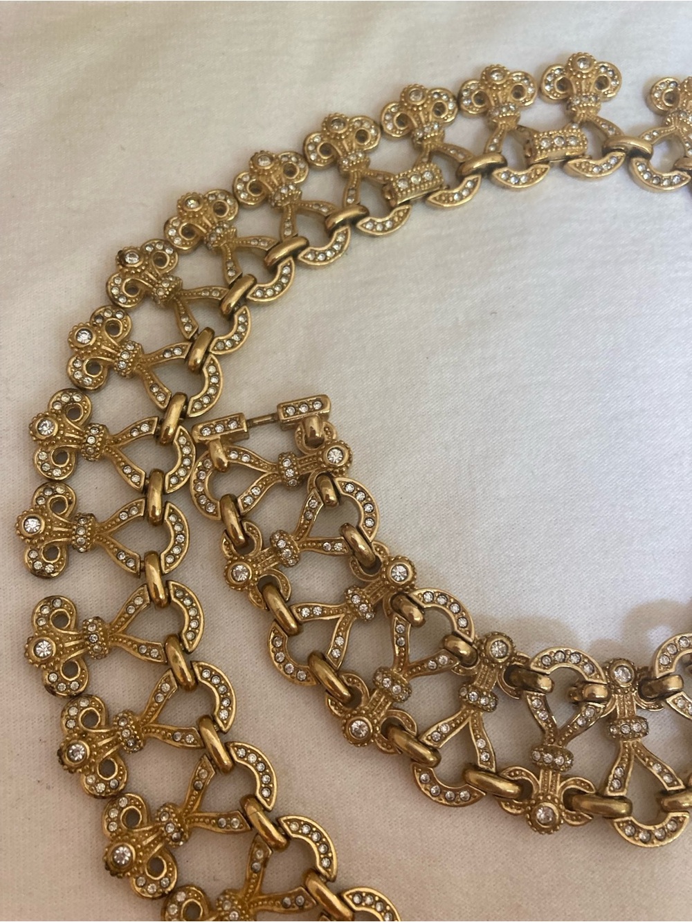 Christian Dior High End Maximalist Statement Necklace Bracelet Set - Picture 6 of 15